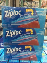 加拿大直邮 Ziploc 密封保鲜袋 自封食物袋 大号收纳袋150个