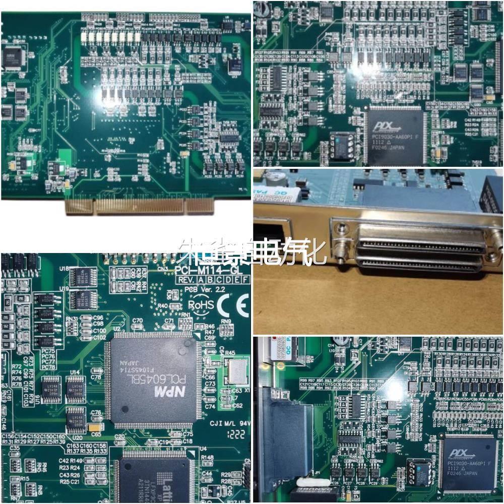 制PCPI-M114-G9L Ver. 2.DBL2运动控卡PCI030-AA60I PCI-M114-GL