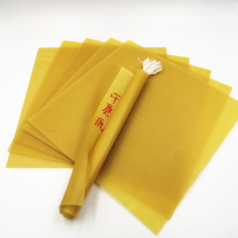光面蜂蜡蜡片 纯天然蜜蜡手卷创意蜡烛 泰国古巴阿里雅察香薰烛台