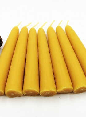 中华蜂业蜡烛天然蜂蜡蜜蜡华德福