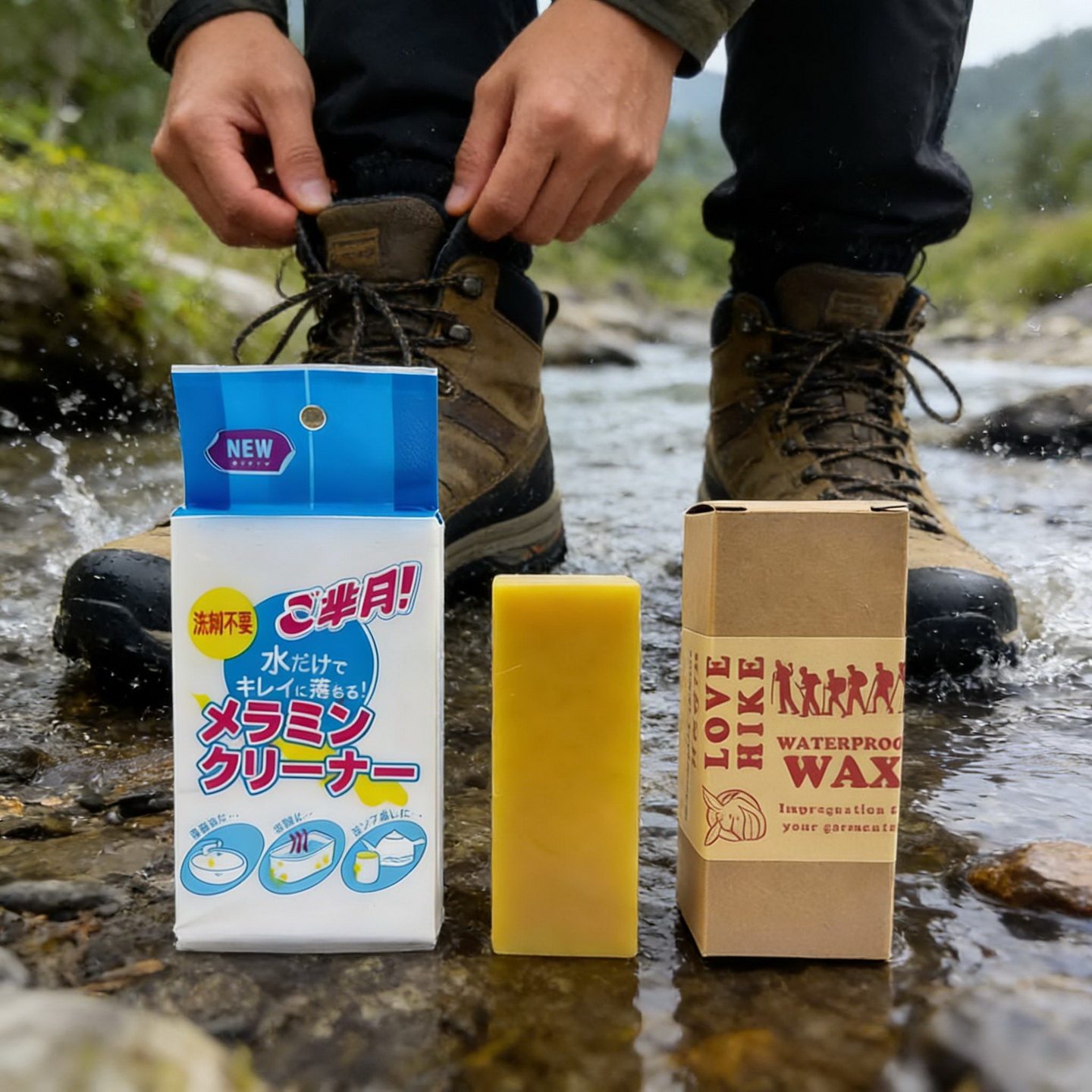 户外防水专用蜡 北极狐天然蜂蜡帆布鞋包衣服帐篷格陵兰Greenland