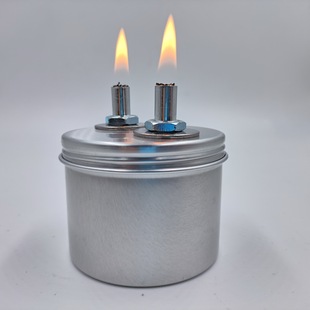 Oil Lamp Restaurant Double Home For wick Refillable Small