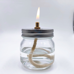 【矿物油灯】玻璃款 煤油香油酥油酒精煮茶香薰照明长明供灯摆件