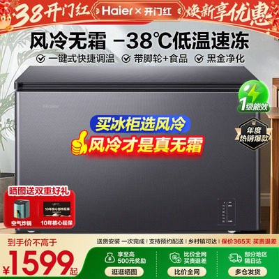 海尔超低温冰柜家用200升无霜