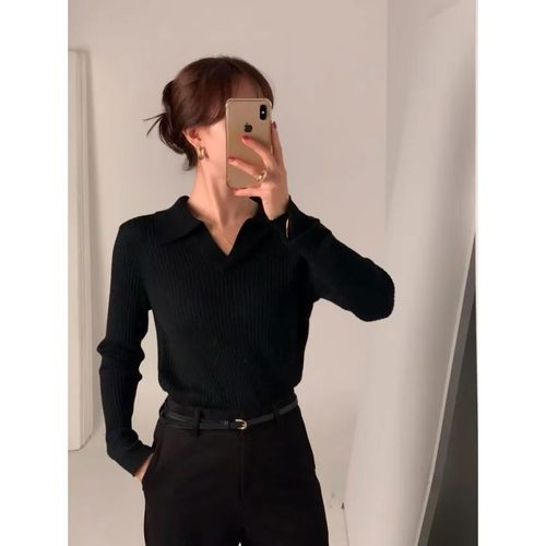 九1202韩国东大门t恤区maybeen-8716931百搭冬季简洁正品街舞休闲