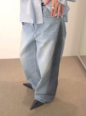 九0205韩国东大门运动牛仔裤区ous-8744656春季街舞通勤魅力冬季