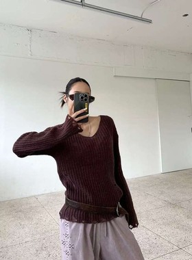 九1003韩国东大门针织衫-区Murmuring-8661863秋季街舞通勤风格