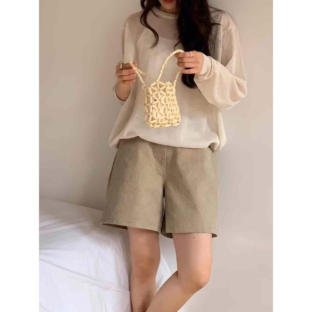 九0523韩国东大门运动短裤区bleecker-8538897洋气通勤优雅夏季