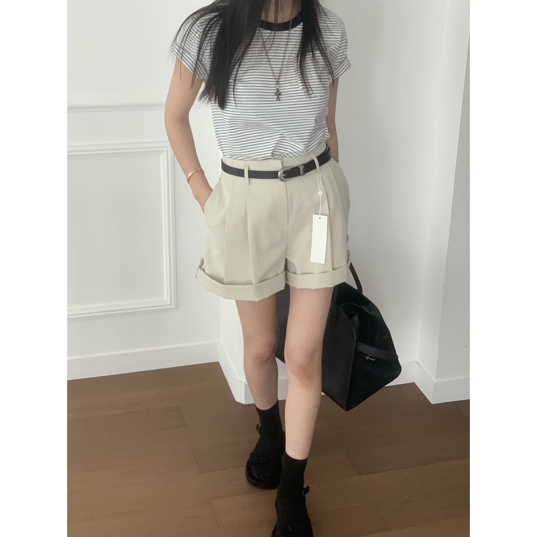 八0601韩国东大门运动短裤区4265094通勤简约纯色清新正品优雅