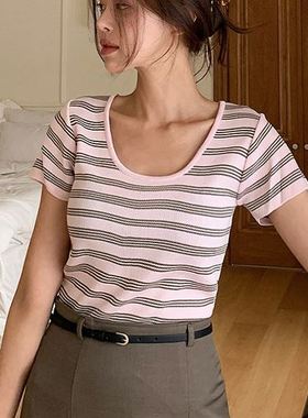 六0813韩国正品the-mood-25971 针织衫区秋季英伦通勤炸街纯色