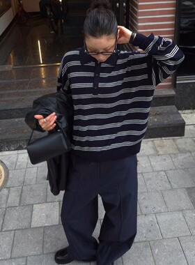 九0830韩国东大门休闲长裤区ous-8623111直邮街舞人气浪漫秋季