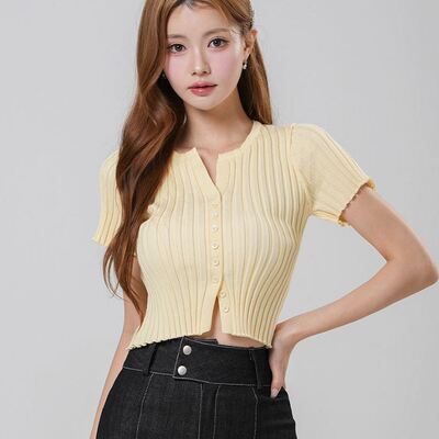 六0813韩国正品coco-m-22679 针织衫区英伦通勤炸街纯色瑞丽正品