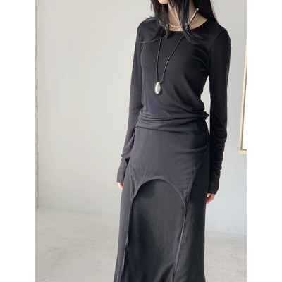 九0223韩国东大门户外半身裙区FAVOURITE-8444826炸街冬款修身