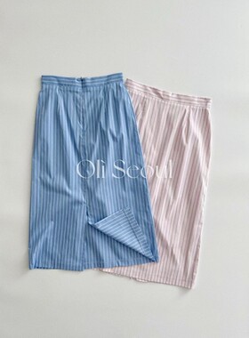 九0428韩国东大门户外半身裙区OLISEOUL-8515518精致纯色洋气正品