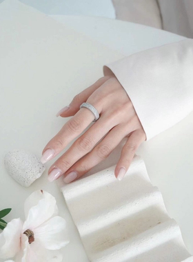 九0207韩国东大门戒指noii-8423478人气炸街春季端庄通勤风格冬季