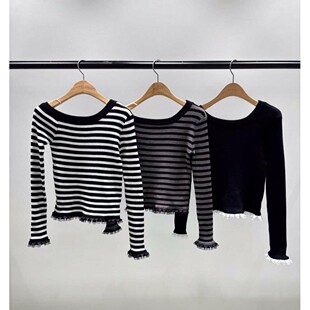 九0830韩国东大门针织衫-区BEENS-8622086时尚通勤档口纯色知性