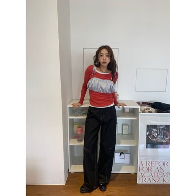 九0315韩国东大门t恤区Torre-8751760可爱洋气冬季个性正品流行