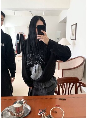 九1003韩国东大门运动户外卫衣区seolo-8660681可爱端庄冬季百搭