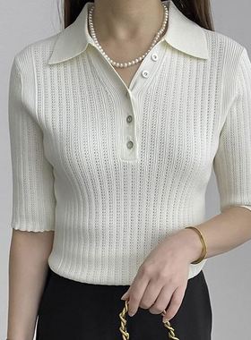 六0813韩国正品run-o-16586 针织衫区修身夏季学院正品大气休闲