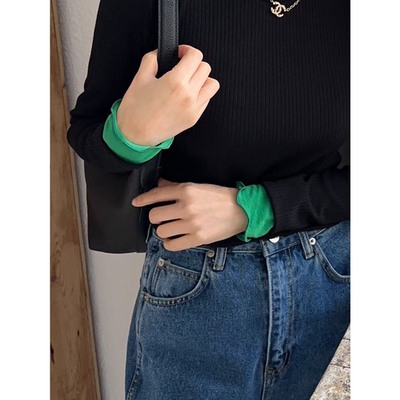 九0207韩国东大门针织衫-区rou·tine-8423623通勤风格冬季档口