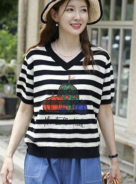 六0813韩国正品tiramis-us-tyle-69054 针织衫区甜美独特秋夏潮流