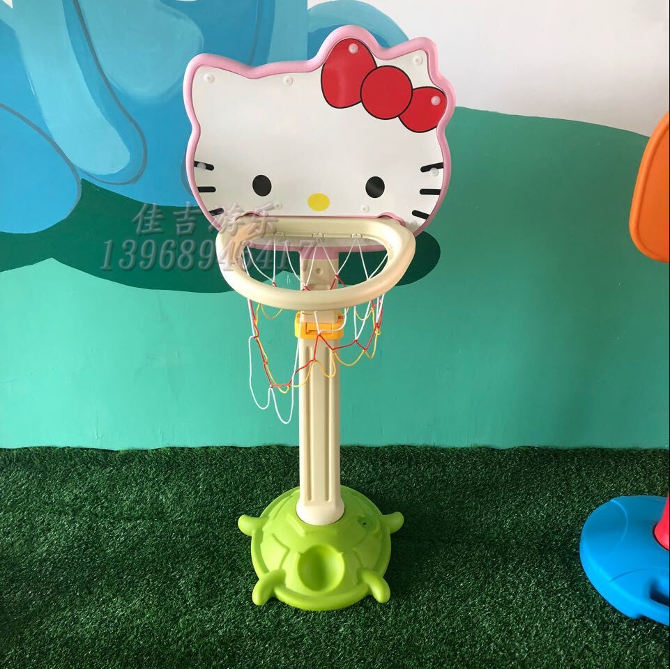 包邮幼儿园塑料立式小型投篮框