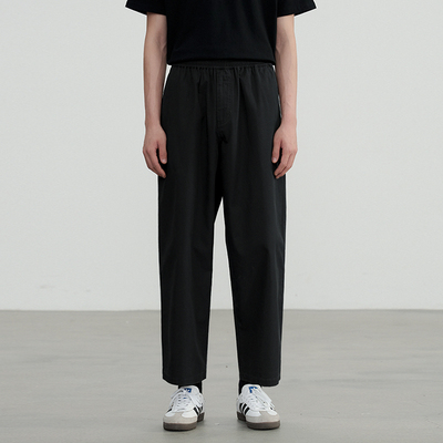 JARVISTORM松紧腰宽松直筒休闲裤