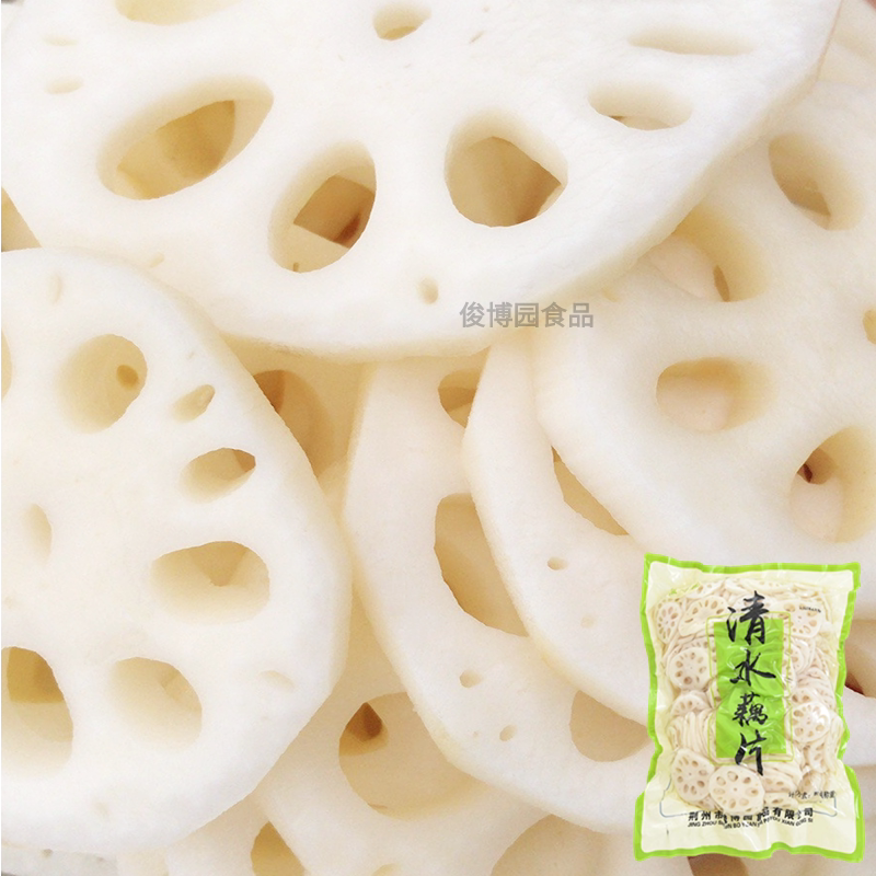 清水藕片10斤装莲菜凉拌菜火锅麻辣烫冒菜商用食材超划算