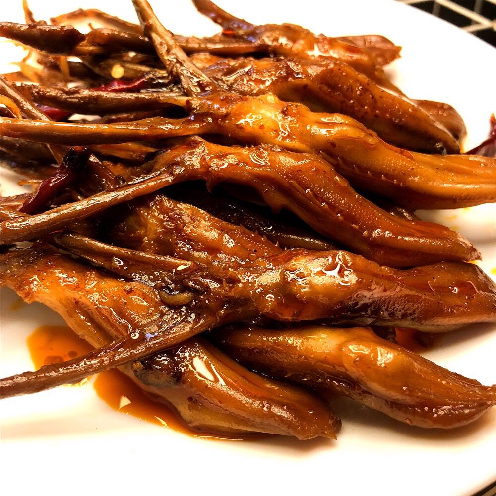 香辣鸭舌甜辣味不喜勿拍冷吃肉纯手工卤味小吃休闲零食私房菜