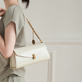 包包女2025新款 轻奢小众链条复古法棍包高级感通勤单肩斜挎腋下包