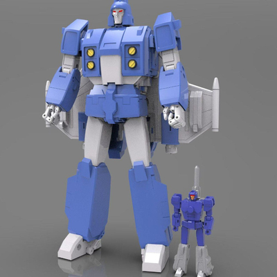 X社MX-68J双头飞机目标战士吊索日版变形玩具模型摆件送生日礼物