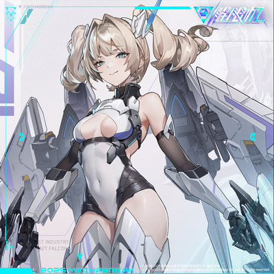 将魂姬解限机UBP-R02T矛隼关节可动机娘国创机甲拼装模型玩具手办