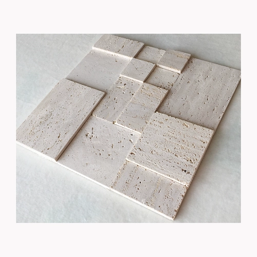 Мраморная мозаика на стену, диван, 3D, ископаемые