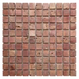 Красная пещера Каменная мозаичная плитка естественный мрамор древний плитка культурный каменный бар