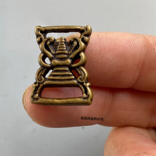 仿古西藏利马铜藏式经书扣侧挂包挂吊坠佛珠念珠配饰饰品配饰