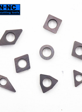 海纳WN0603/0804钨钢刀垫数控刀具配件凸三角合金刀垫桃型刀垫