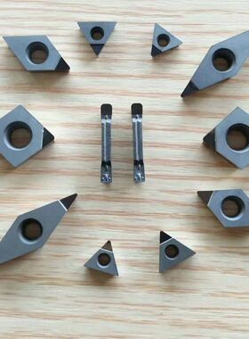 纳斯卡PCD金刚石数控车刀片铝合金铜合金非金属有色金属精光刀片