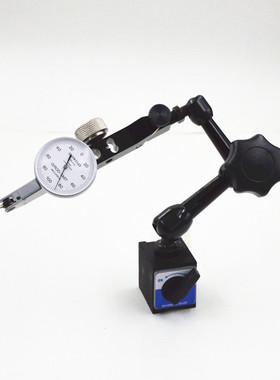 Haina万向机械可调迷你磁性表座HD14002杠杆百分表座强磁微调表架