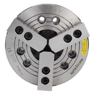 6F手动卡盘 210高速三爪中空油压卡盘千岛NBK 台湾亿川N