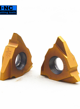 海纳22VER/NR 3.0/4.0/5.0/6.0TR30度T型内外立装螺纹旋风铣刀片