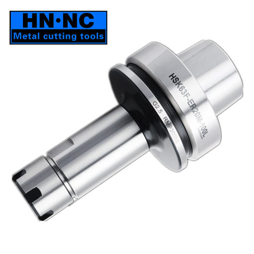 海纳HSK63F-ER16/20/25/32高速木工雕刻机弹簧夹头数控铣床刀柄