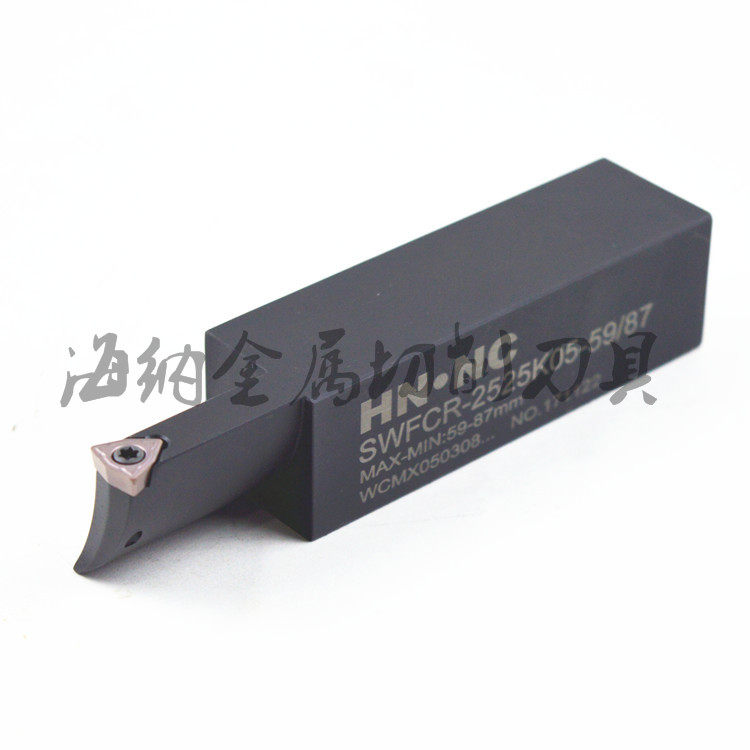 海纳SWFCR-2525K05外径端面粗加工数控车刀杆开粗端面切槽车刀