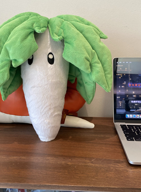 heleworld植物大战僵尸叶子保护伞毛绒玩具玩偶手工制作非量产