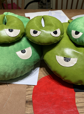 荷乐玩具Heleworld植物大战僵尸Lily pad 毛绒玩具娃娃