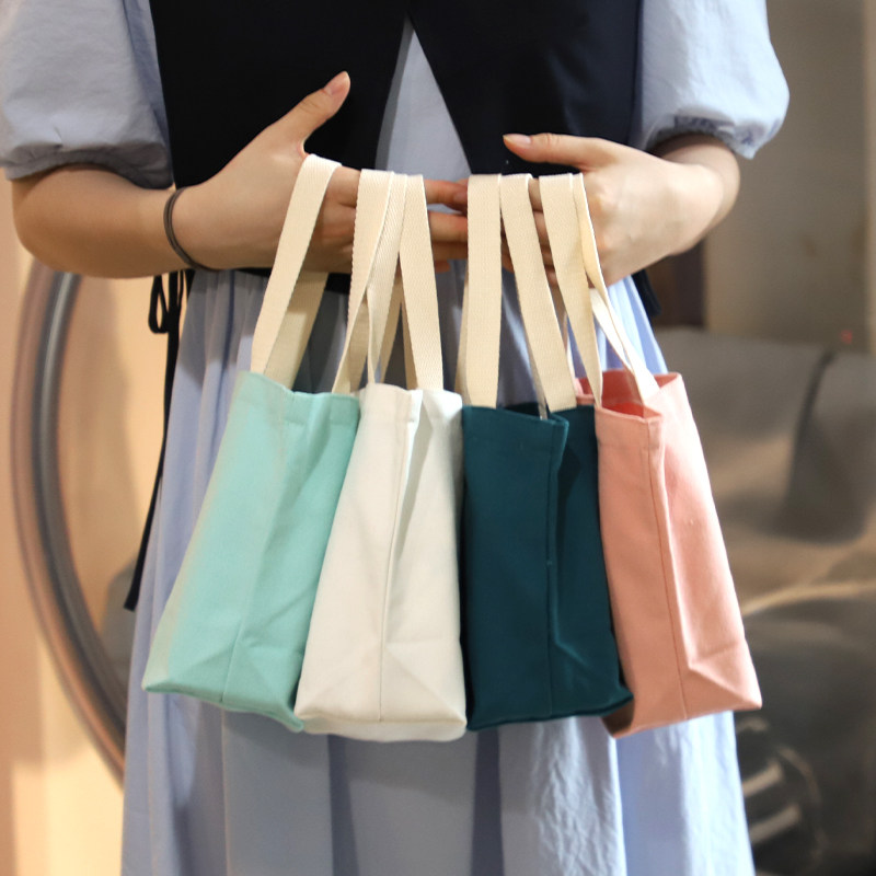 迷你帆布手提袋便携焖烧杯保温杯保护套雨伞收纳袋简约手拎小布包,箱包皮具/热销女包/男包,通用款女包,淘宝优惠券,粉丝福利购,淘宝优惠卷