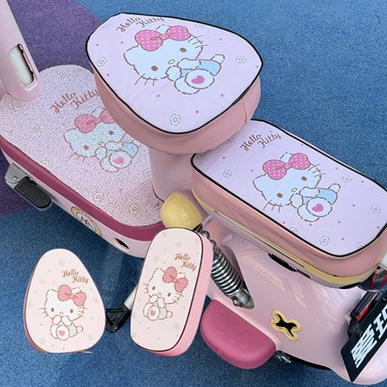 【HelloKitty】适用于爱玛元宇宙pro座套电动车坐垫套艾玛坐垫套