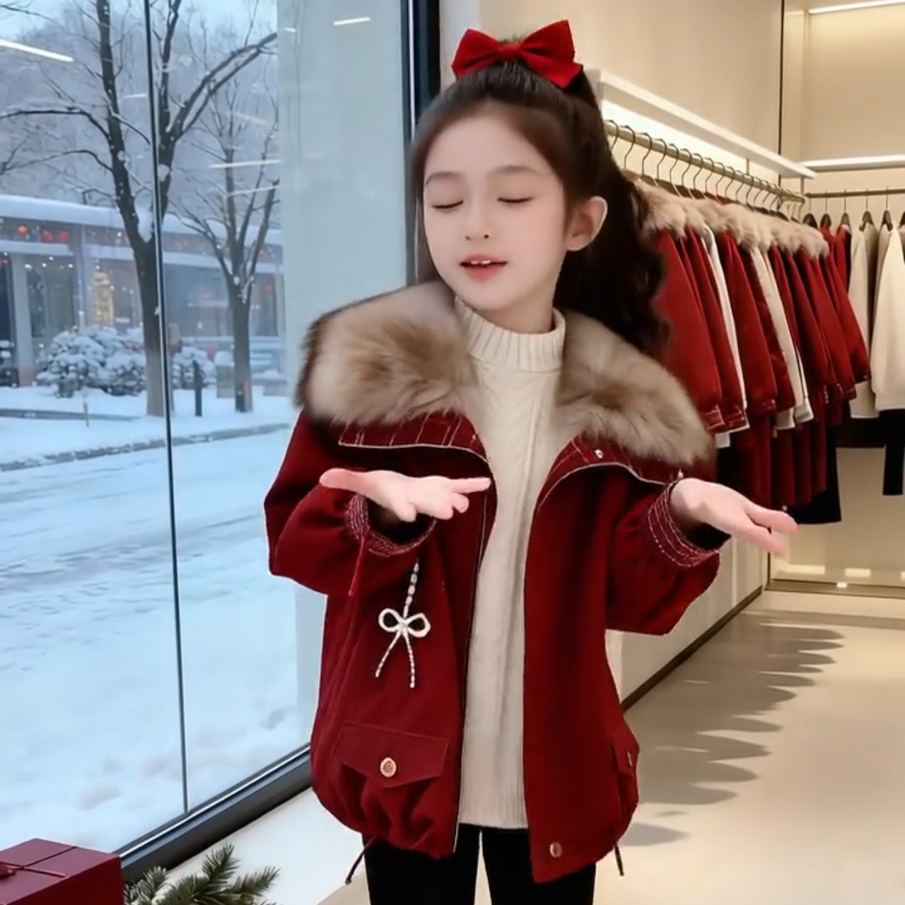 冬季亲子装母女加绒加厚外套2025新款派克服炸街款冬装网红母女装,童装/婴儿装/亲子装,亲子装/亲子时装,淘宝优惠券,粉丝福利购,淘宝优惠卷