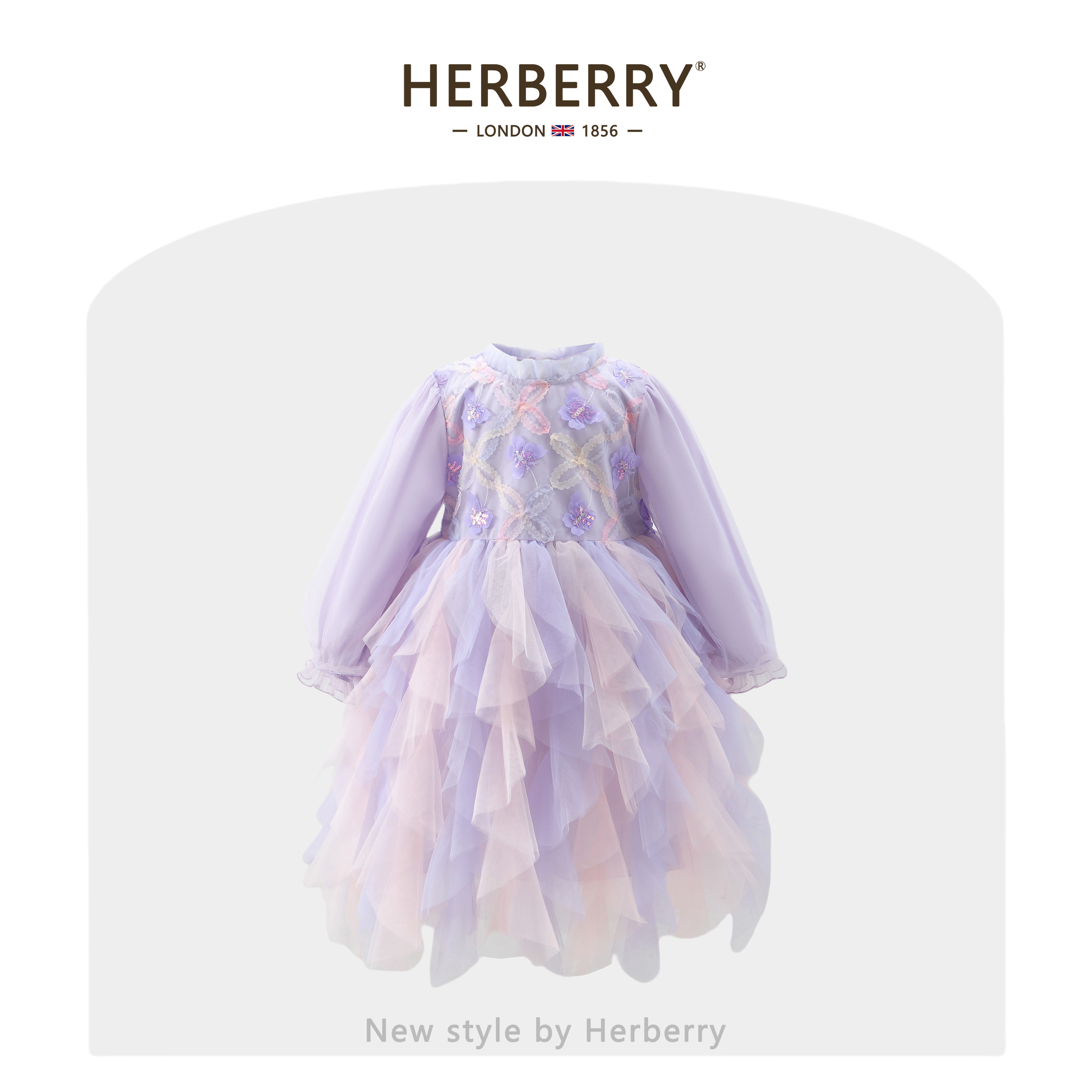赫柏莉HERBERRY女童连衣连衣裙