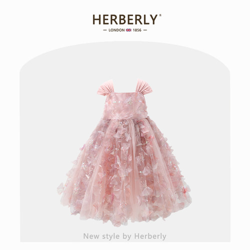花仙子网纱公主裙生日礼服