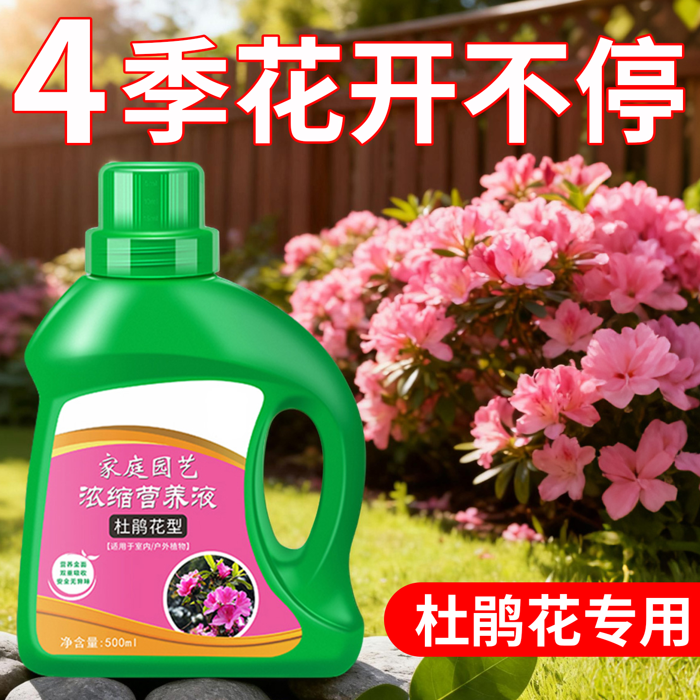 杜鹃花专用肥促开花营养液植物爆花花卉家用室内盆栽喜酸植物肥料